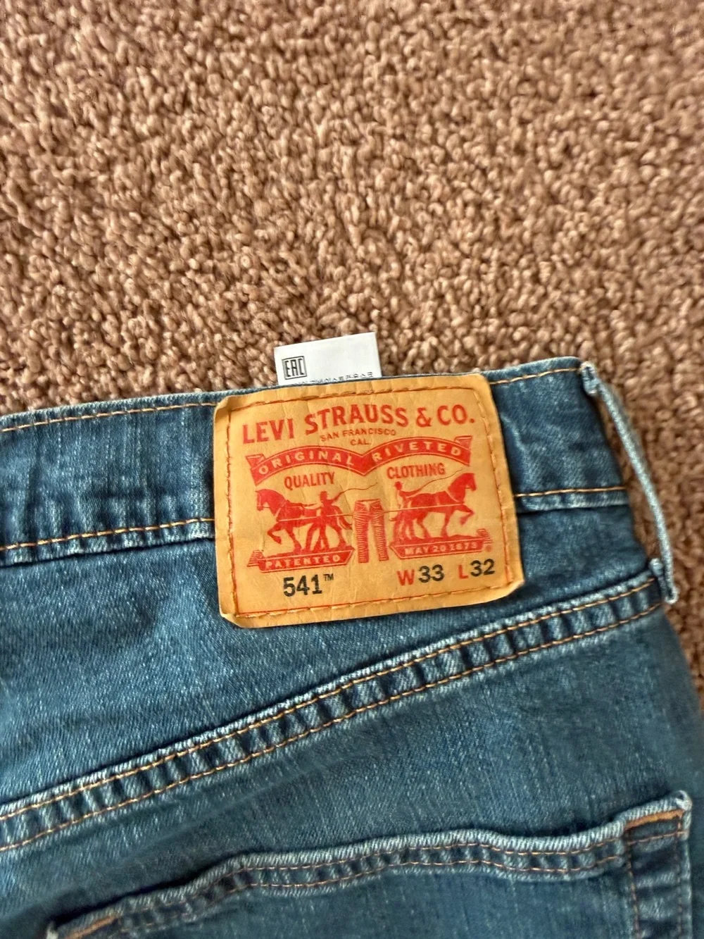 Levi's 541 Slim Straight Men's Jeans - Blue
